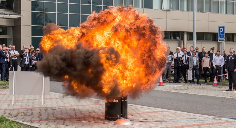 Foto: Sdruen pornho a bezpenostnho inenrstv (SPBI) na Vysok kola bnsk, Technick univerzit Ostrava (VB TUO)