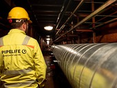 Rekonstrukce vodovodního řadu na mostě přes řeku Odru