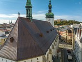 Kostel sv. Jakuba Většího v Brně získal ocenění v soutěži Stavba roku 2025