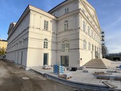 Obklady nehořlavými deskami Fipro - příklady z praxe Divadlo Slavia v Českých Budějovicích při rekonstrukci