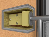 Jak bezpečně kotvit zábradlí, okenice a další prvky v ETICS bez tepelných mostů