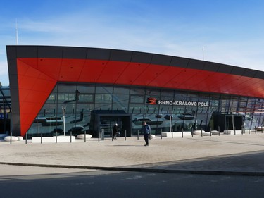 Nová a moderní železniční stanice Brno-Královo Pole