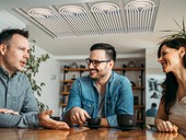 Stropní vytápění a chlazení pro moderní základní školu v Praze