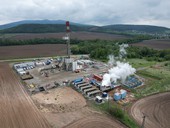 MND dokončily hlubinné geotermální vrty v Košicích Geotermální vrt Košice z dronu. Zdroj: MND