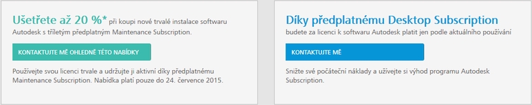 Autodesk Subscription pedplatn Maintenance Subscription Autocont