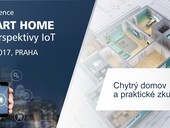Inteligentn bydlen s praktickmi zkuenostmi na konferenci SMART HOME & perspektivy IoT
